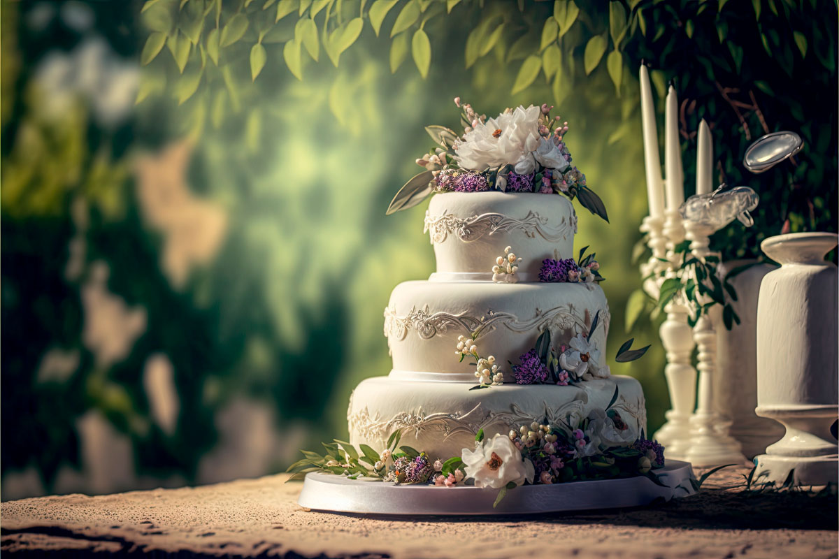 Hochzeits-Torte