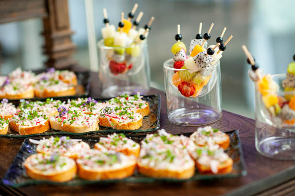 buffet fingerfood für hochzeit